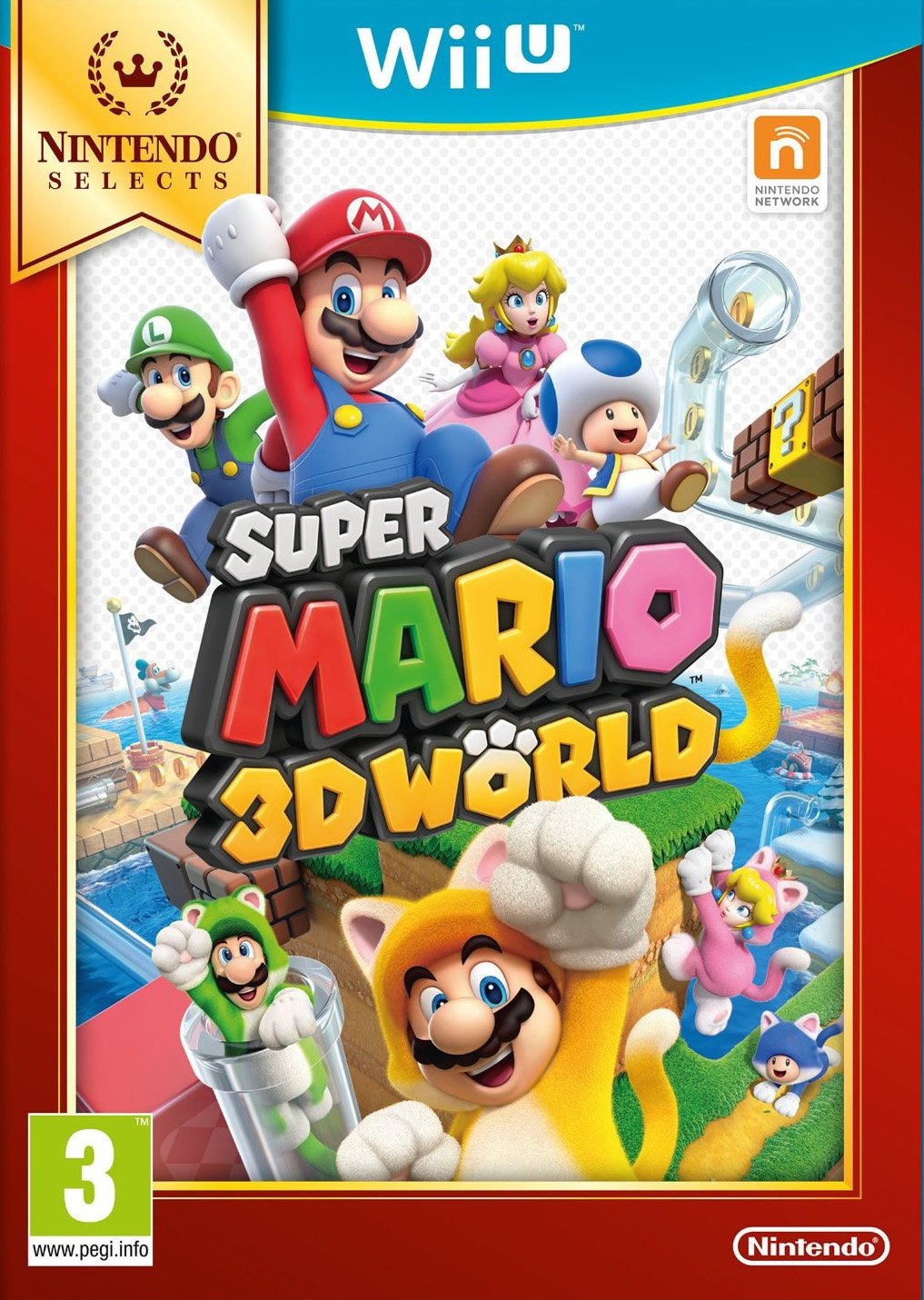 Nintendo Selects: Super Mario 3D World : Amazon.es: Videojuegos